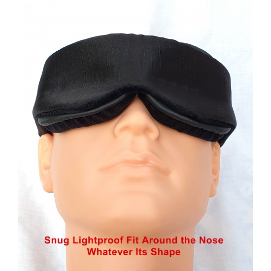 BLACKNIGHT [GB] Luxury Sleep & Travel 3D Mask-Completely Variable-Total Darkness 