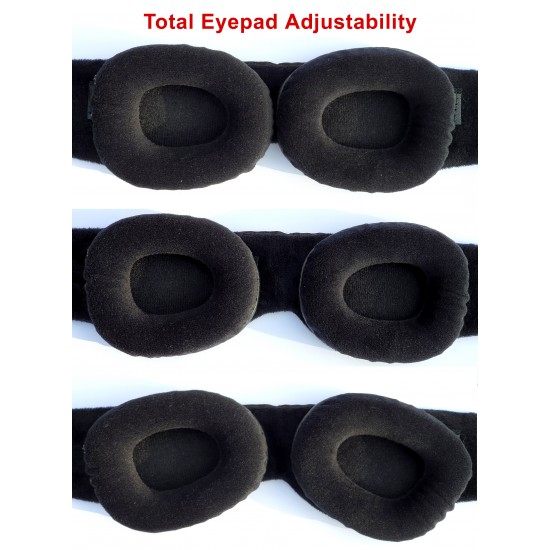 BLACKNIGHT [GB] Luxury Sleep & Travel 3D Mask-Completely Variable-Total Darkness 