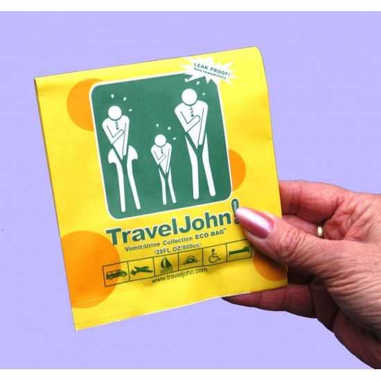 TravelJohn Sick Bags (2 X 5 Bags)